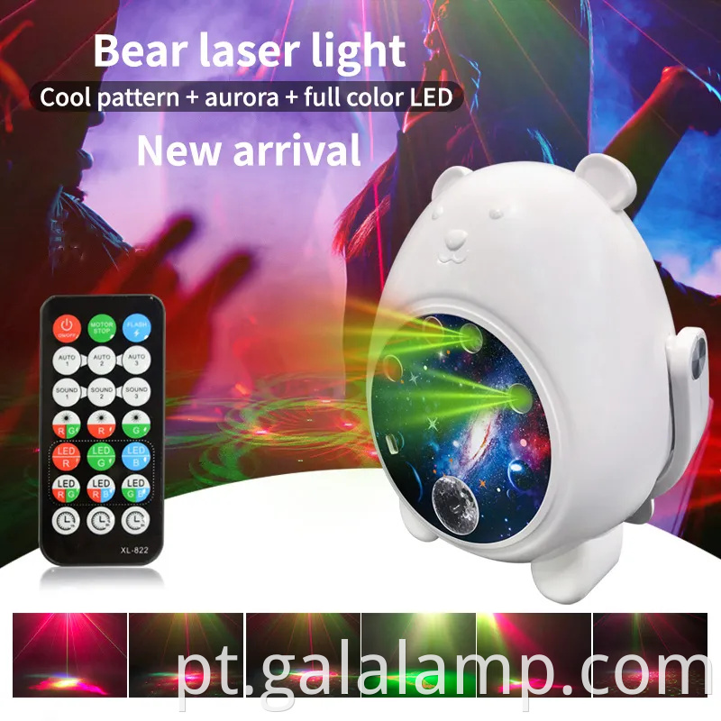 Lâmpada de projeção de venda a quente LED com laser LED de laser Sky Stary Star Star Stary Night Light Light Light Light